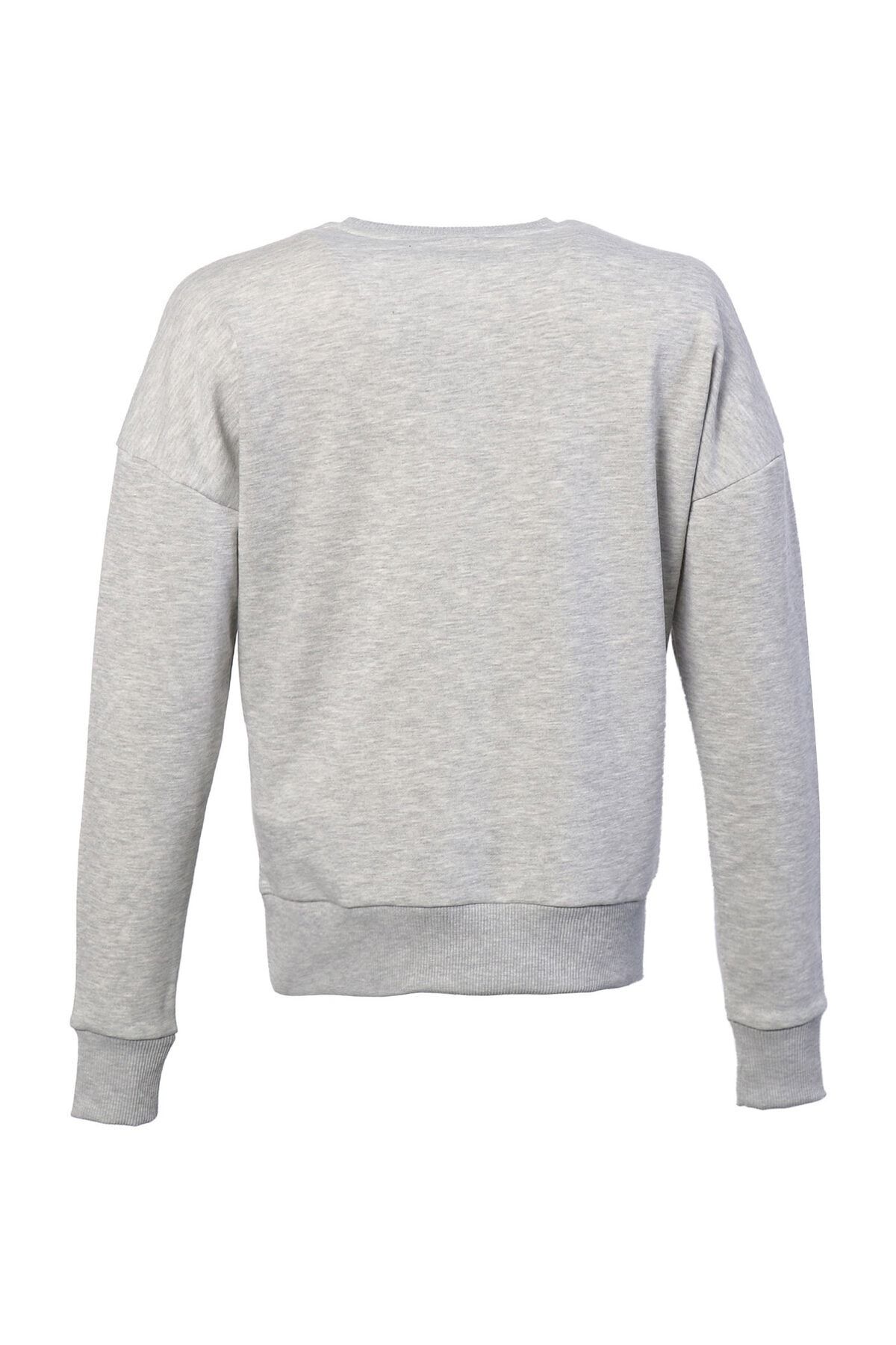 Helsinge Gri Kadın Sweatshirt