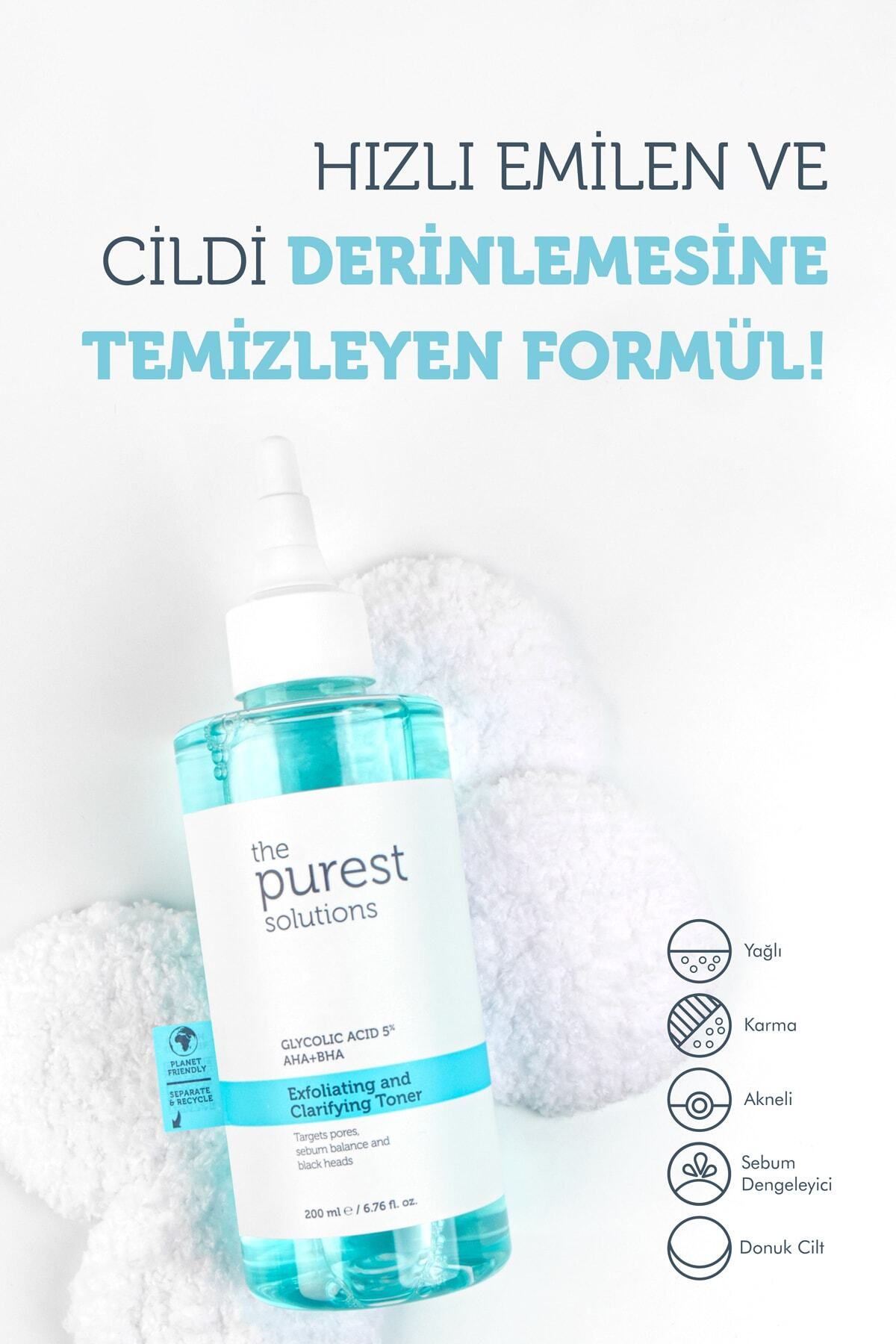 Canlandırıcı Ve Gözenek Sıkılaştırıcı Tüm Ciltler Için Glikolik Asit Tonik 200 Ml