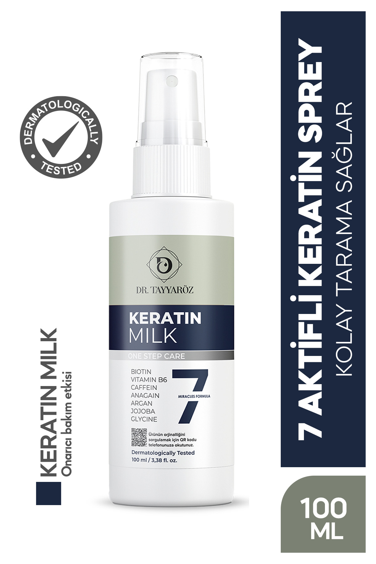 Saç Besleyici Keratin Sütü X7 Bileşen