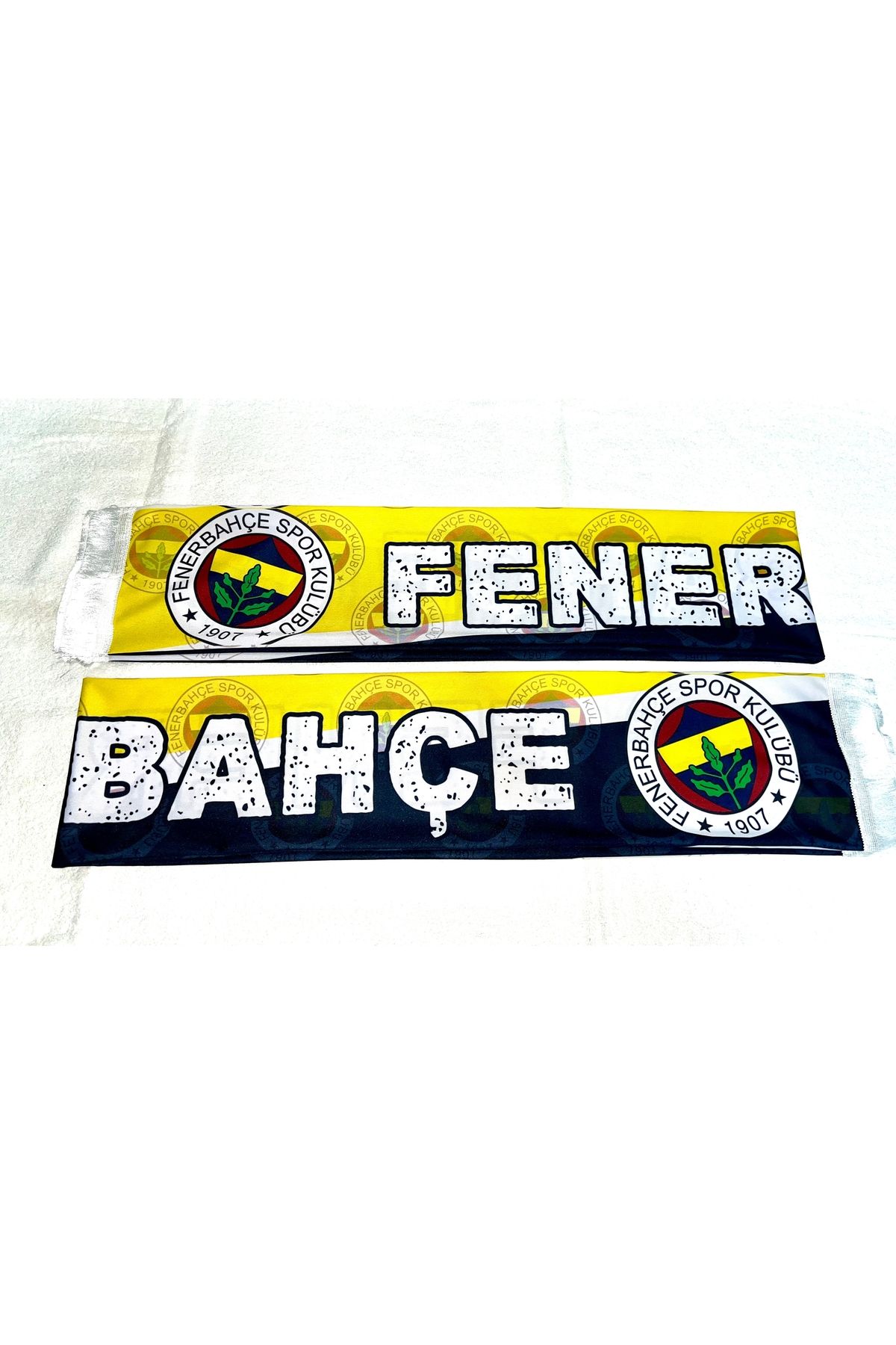 120 Cm - Çift Kat Kumaşlı Efsane Fenerbahçe Taraftar Atkısı / Şalı